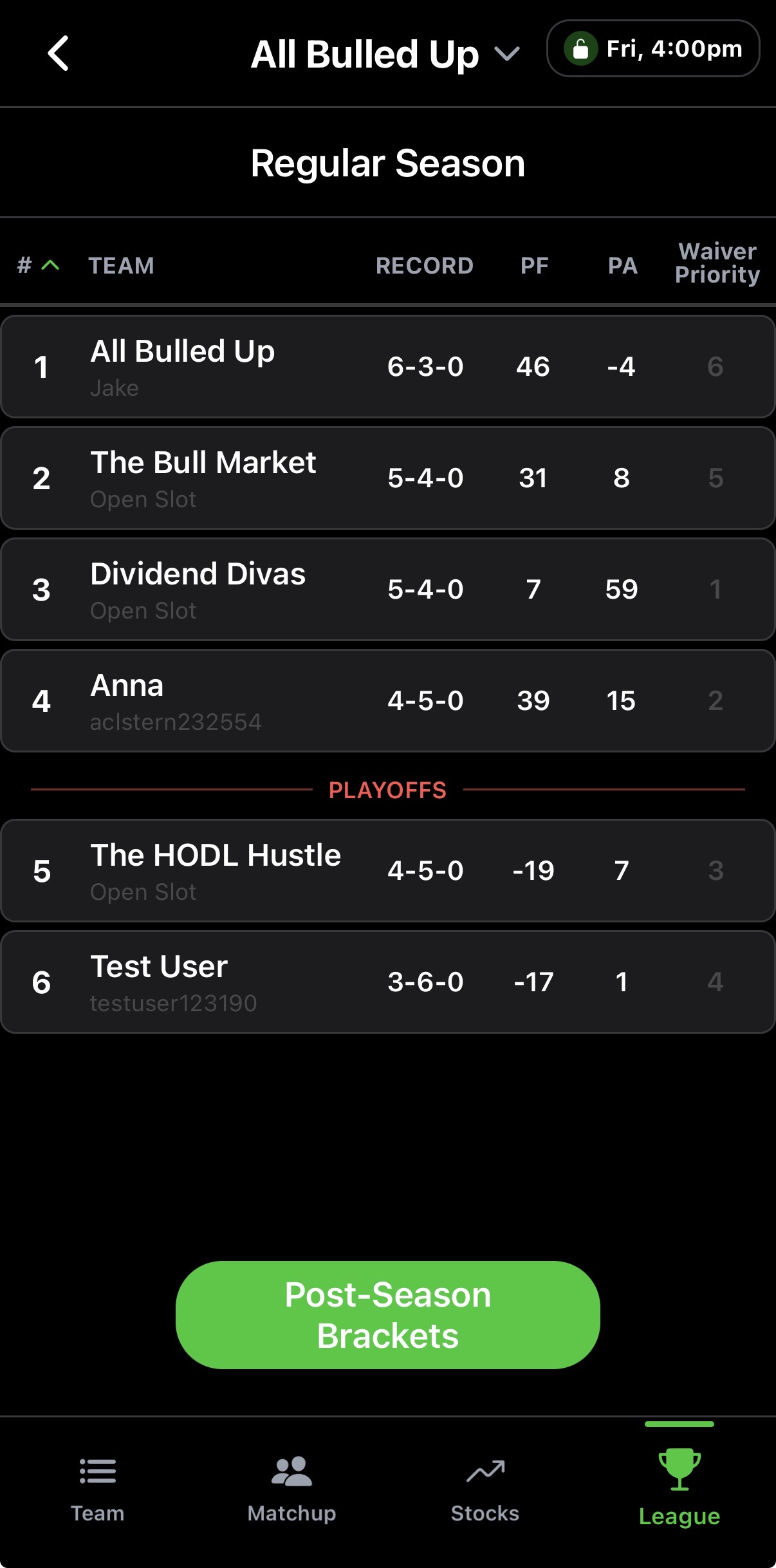 Fantasy Stocks App Screenshot 7
